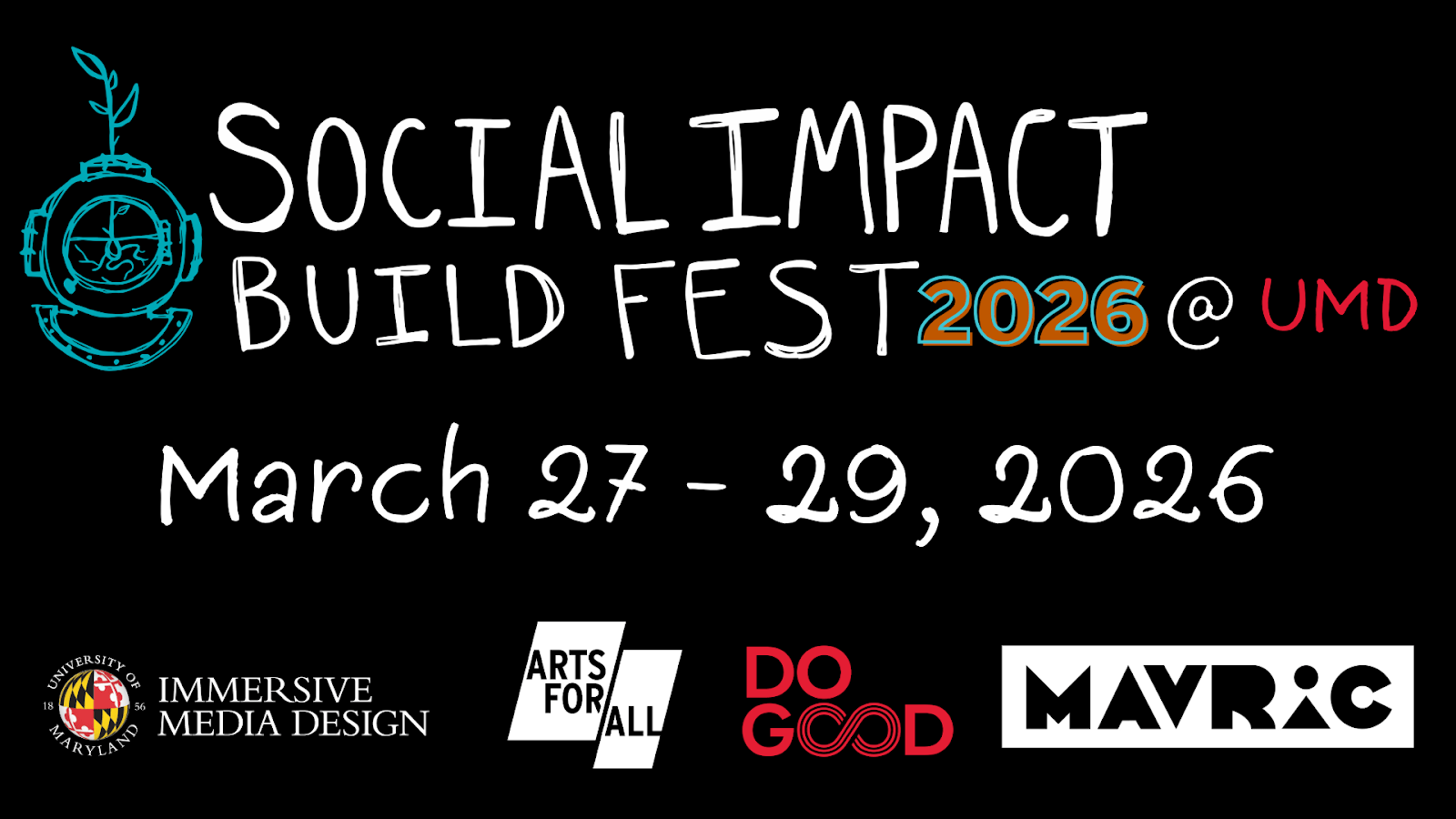 Flyer for Social Impact Buildfest 